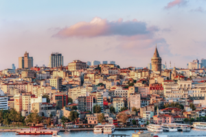 Traveler exploring the historic streets of Istanbul, Turkey with Valinor Travel Agency